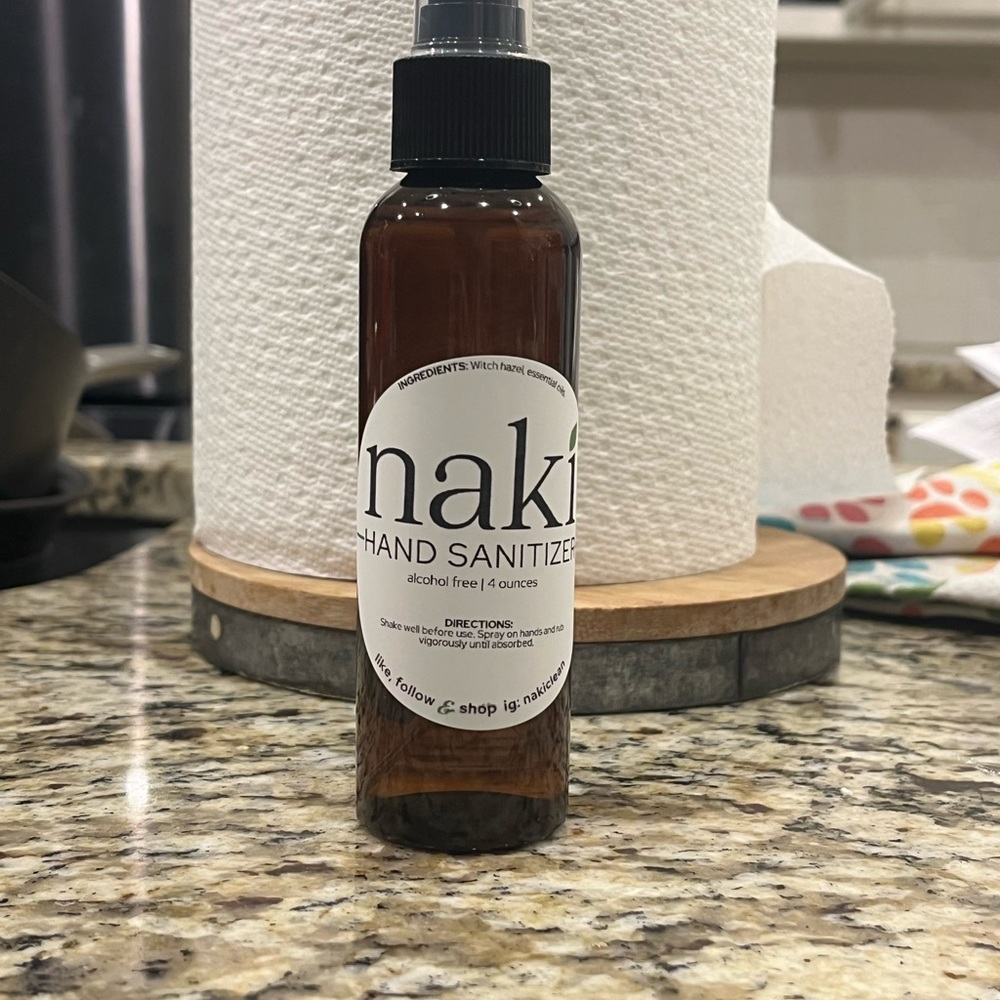 Alcohol-free hand sanitizer